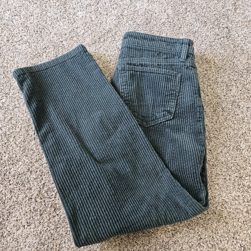 Green Courdoroy Pants